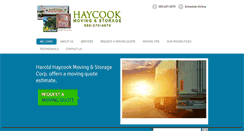 Desktop Screenshot of haycookmoving.com